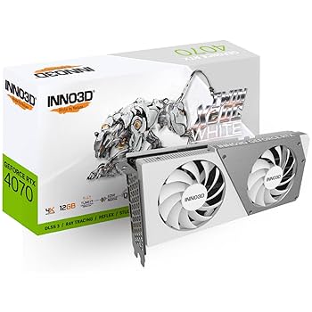 INNO3D GeForce RTX4070 TWIN X2 ジャンク INNO3D GeForce RTX 4070ti『ジャンク品』 25cm＆2スロのRTX